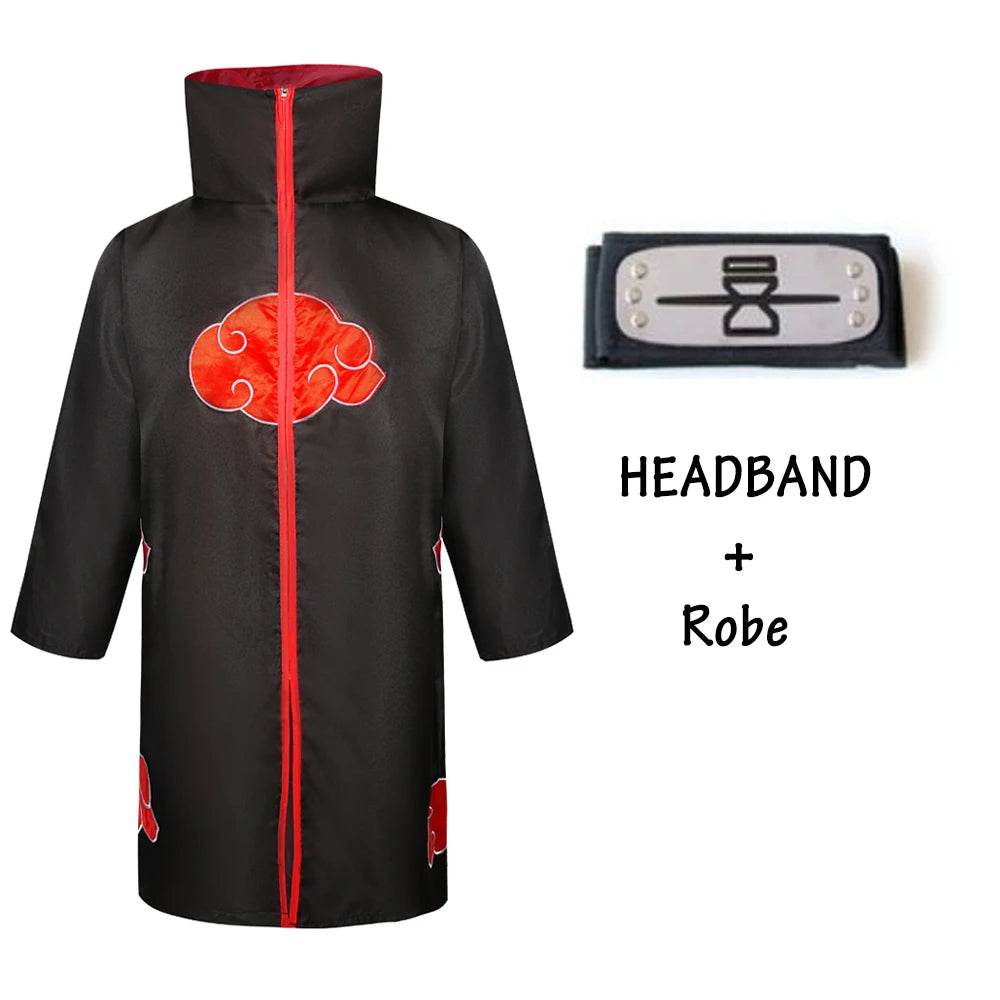 Premium Ninja Cosplay Cloak With Headband For Comic Con - ToylandEU