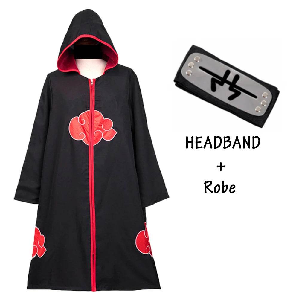 Premium Ninja Cosplay Cloak With Headband For Comic Con - ToylandEU