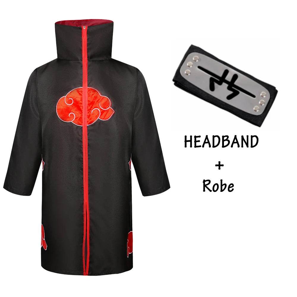 Premium Ninja Cosplay Cloak With Headband For Comic Con - ToylandEU