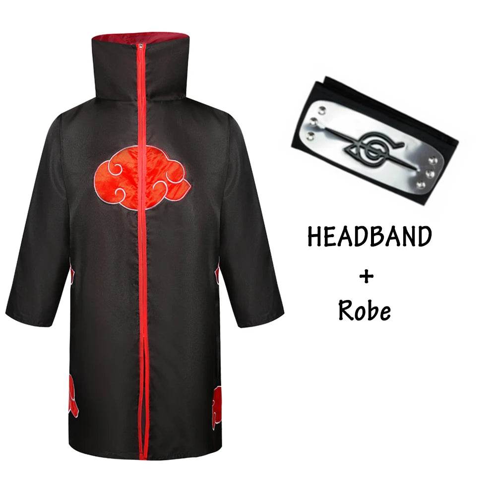 Premium Ninja Cosplay Cloak With Headband For Comic Con - ToylandEU