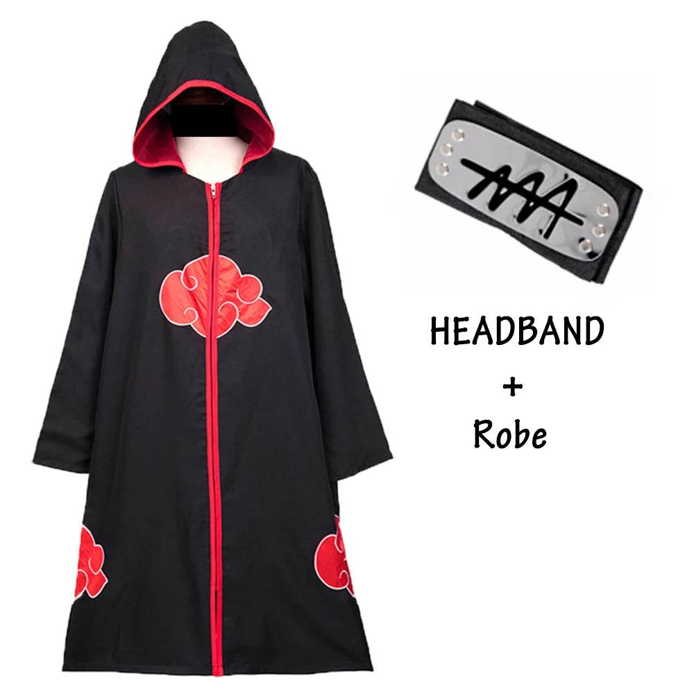 Premium Ninja Cosplay Cloak With Headband For Comic Con - ToylandEU