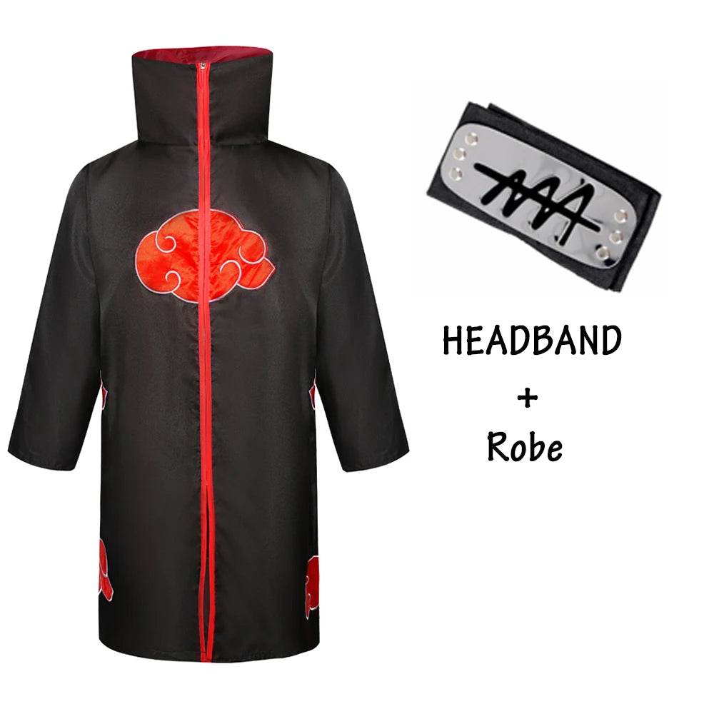 Premium Ninja Cosplay Cloak With Headband For Comic Con - ToylandEU
