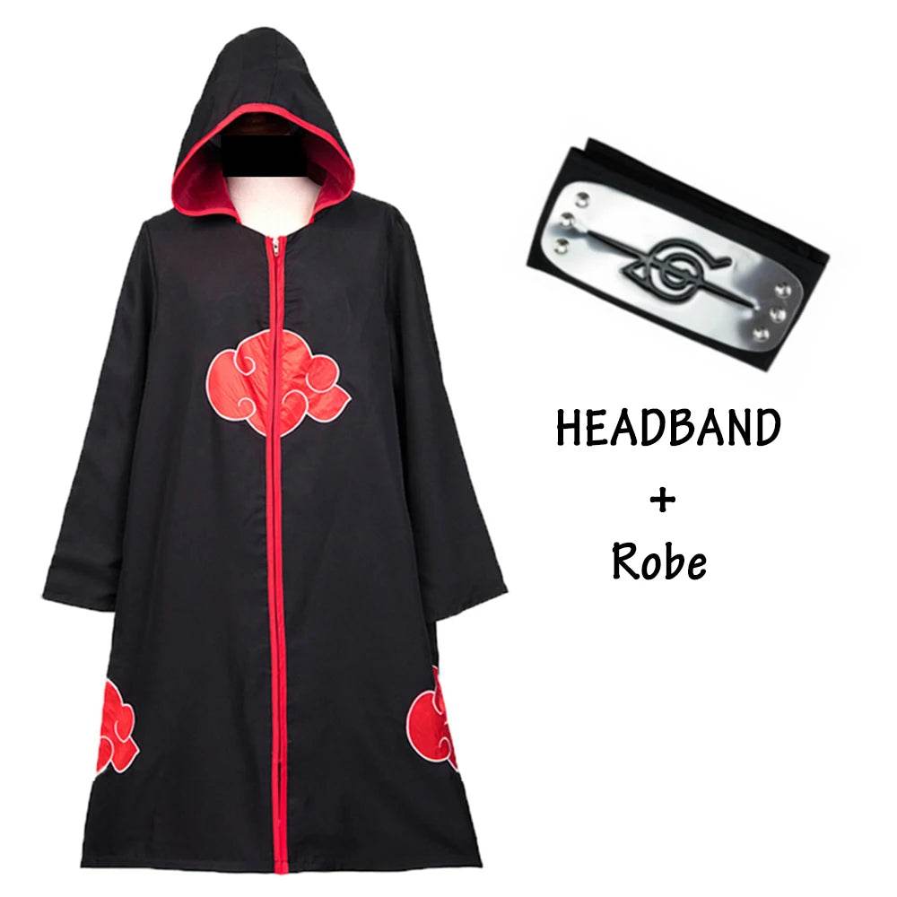 Premium Ninja Cosplay Cloak With Headband For Comic Con - ToylandEU