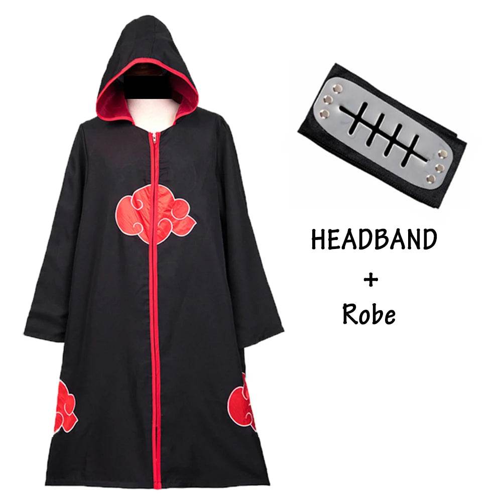 Premium Ninja Cosplay Cloak With Headband For Comic Con - ToylandEU