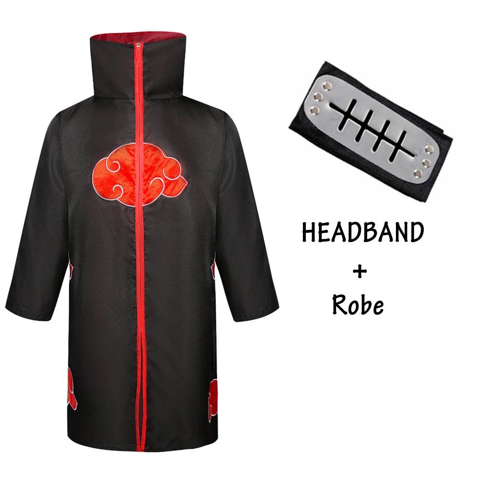 Premium Ninja Cosplay Cloak With Headband For Comic Con - ToylandEU