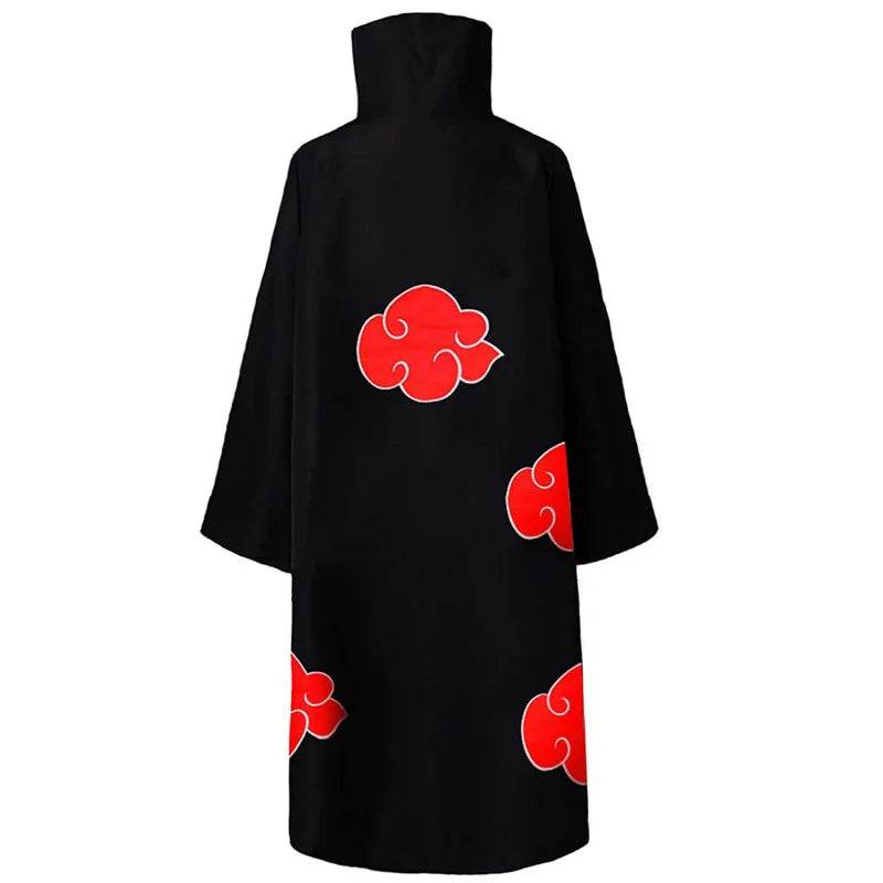 Premium Ninja Costume Red Cloud Akatsuki Cloak Adults - ToylandEU