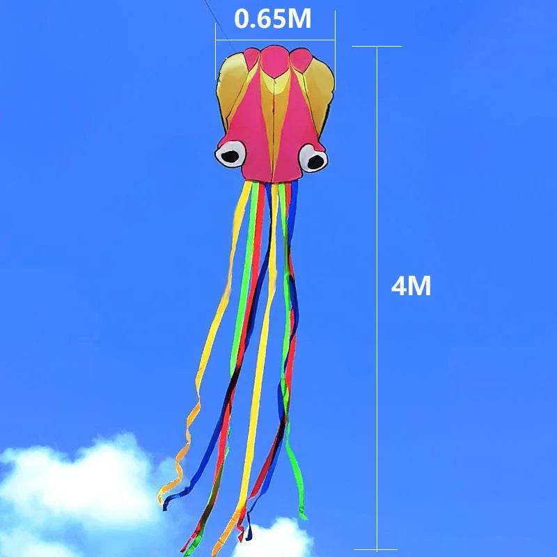 Premium Octopus Kite 3D Design With Handle For Kids - ToylandEU