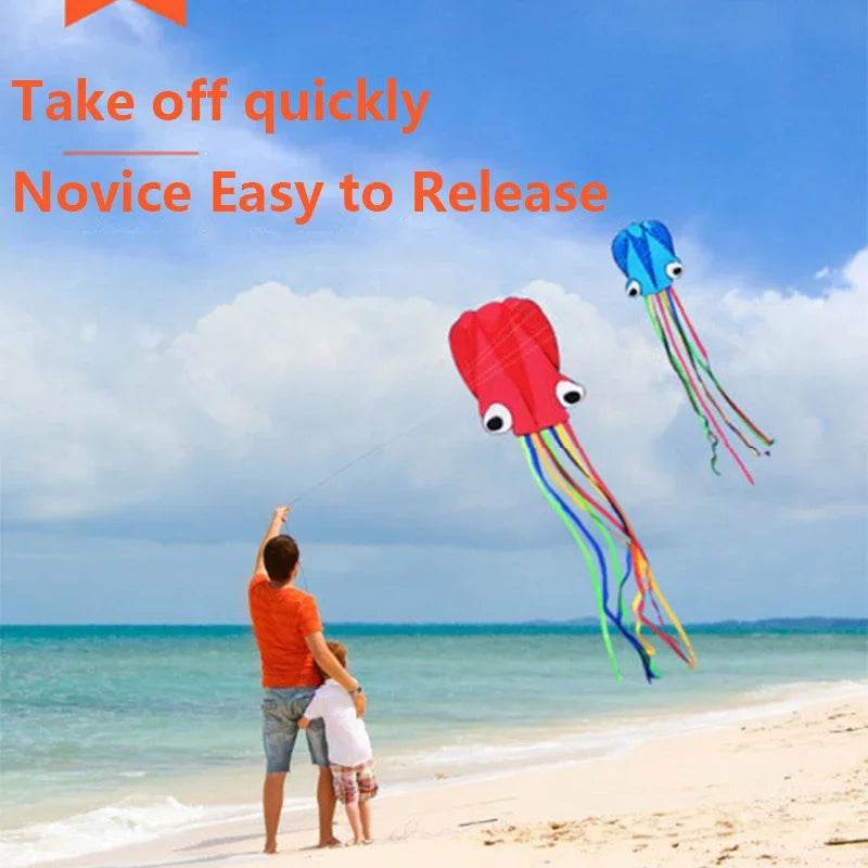 Premium Octopus Kite 3D Design With Handle For Kids - ToylandEU