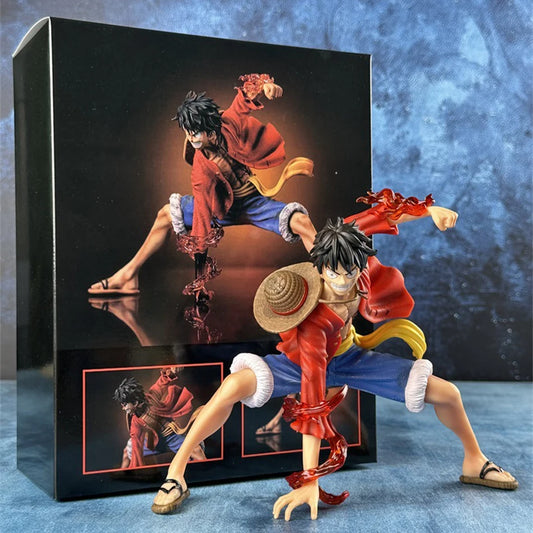 Premium One Piece Luffy Figure Battle Style 20cm Collectors - ToylandEU