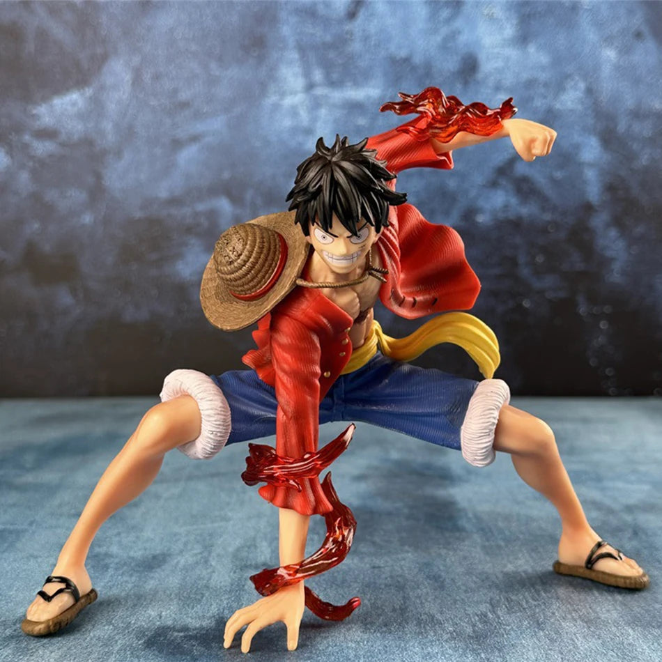 Premium One Piece Luffy Figure Battle Style 20cm Collectors - ToylandEU