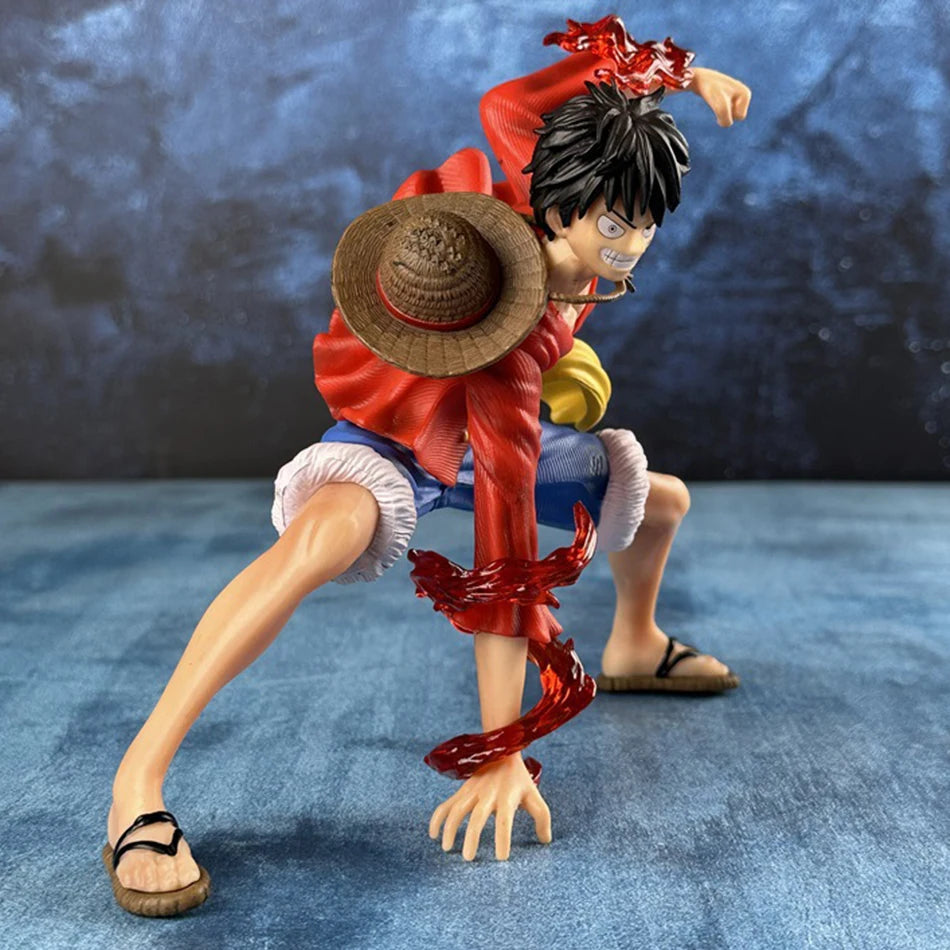 Premium One Piece Luffy Figure Battle Style 20cm Collectors - ToylandEU