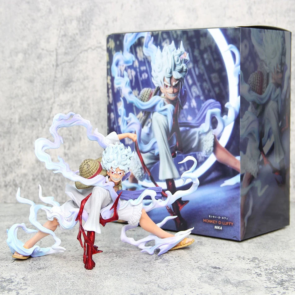 Premium One Piece Luffy Figure Battle Style 20cm Collectors - ToylandEU