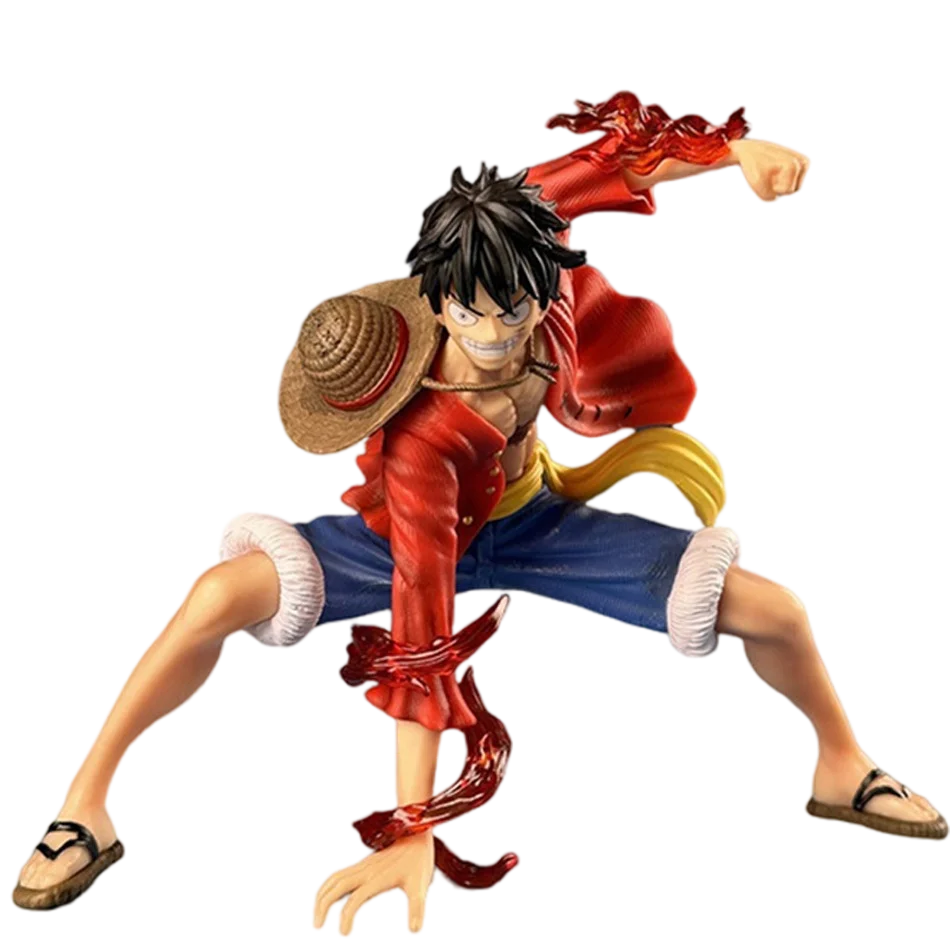 Premium One Piece Luffy Figure Battle Style 20cm Collectors - ToylandEU