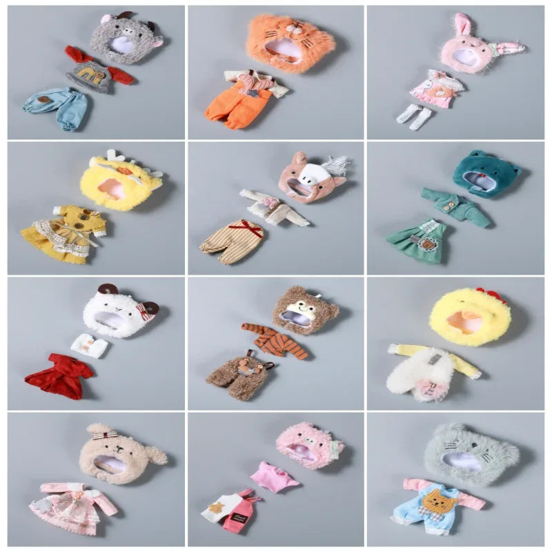 Premium One Twelfth OB11 Doll Clothes Animal Suit BJD Accessories For Children - ToylandEU