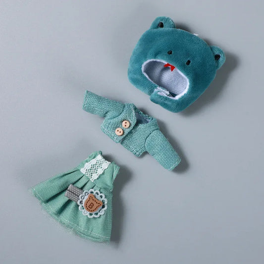 Premium One Twelfth OB11 Doll Clothes Animal Suit BJD Accessories For Children - ToylandEU