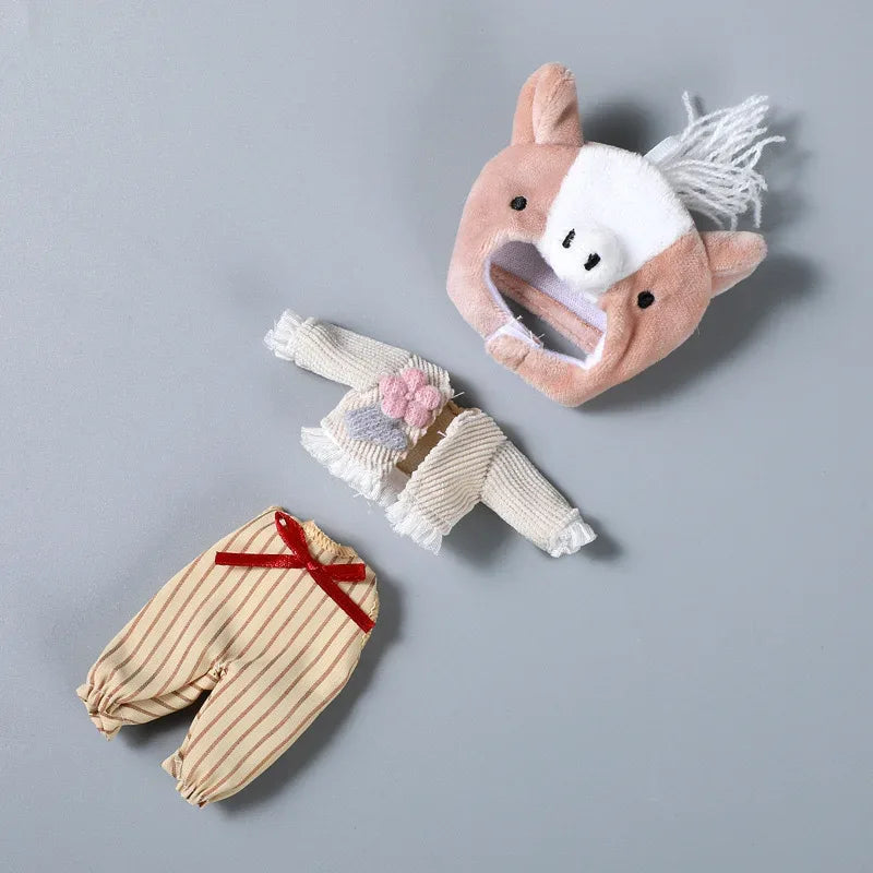 Premium One Twelfth OB11 Doll Clothes Animal Suit BJD Accessories For Children - ToylandEU