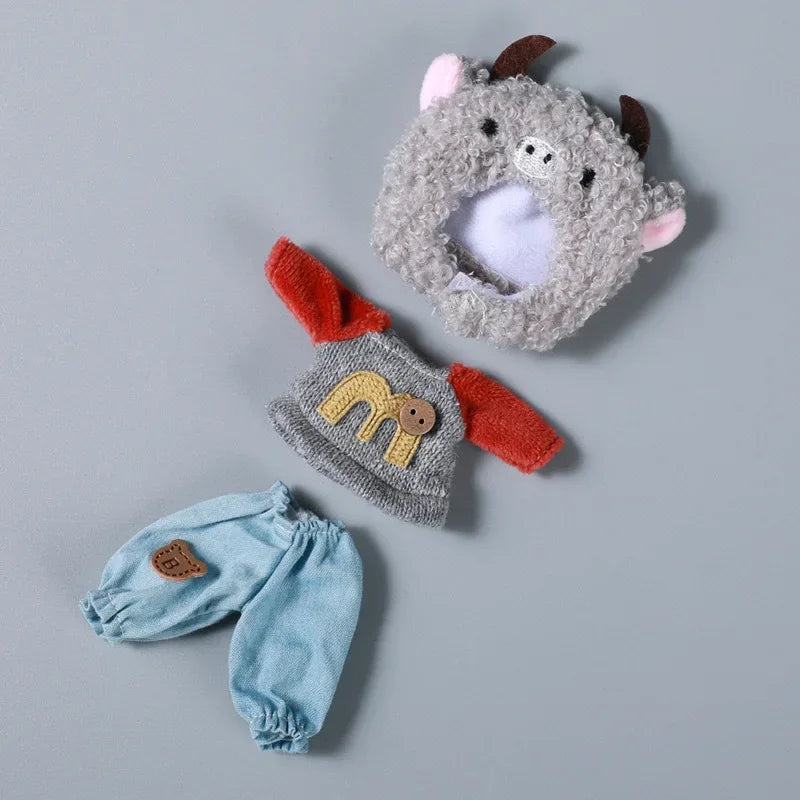 Premium One Twelfth OB11 Doll Clothes Animal Suit BJD Accessories For Children - ToylandEU