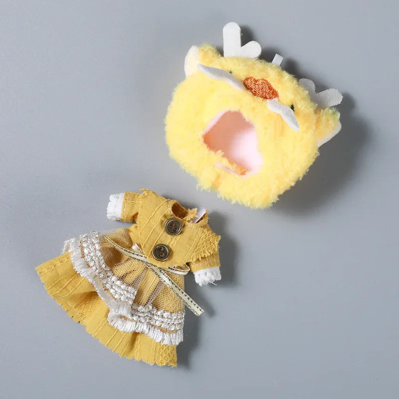 Premium One Twelfth OB11 Doll Clothes Animal Suit BJD Accessories For Children - ToylandEU