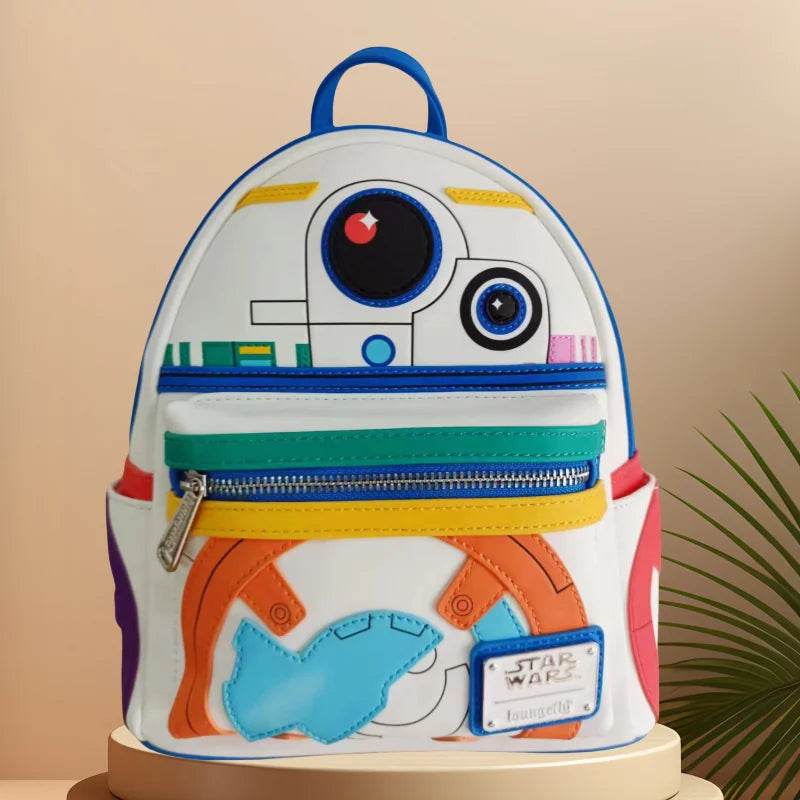 Premium PU Leather Backpack For Girls Mermaid Cosplay Mickey Mouse Disney Travel School Bag - ToylandEU