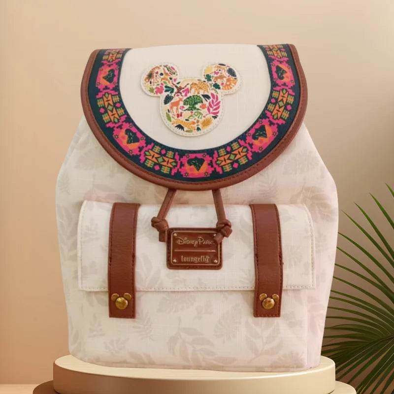 Premium PU Leather Backpack For Girls Mermaid Cosplay Mickey Mouse Disney Travel School Bag - ToylandEU