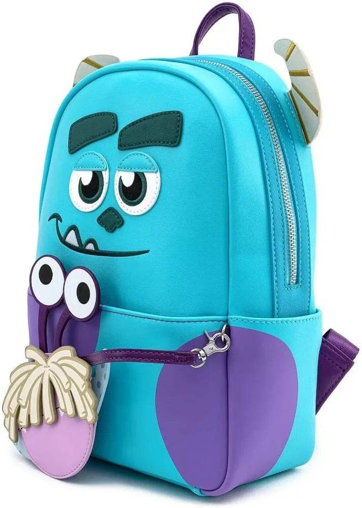 Premium PU Leather Backpack With Christmas Eve Horror Around The Strange City Night Sally For Girls - ToylandEU