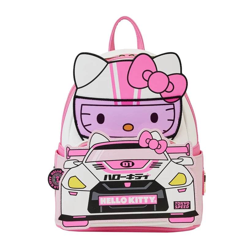Premium PU Leather Backpack With Christmas Eve Horror Around The Strange City Night Sally For Girls - ToylandEU