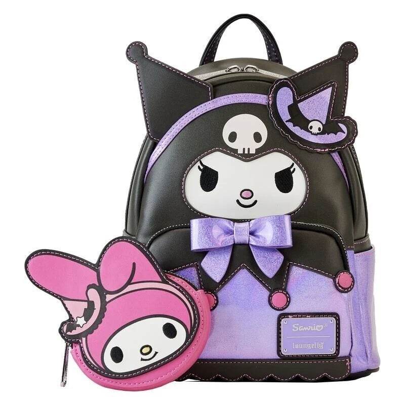 Premium PU Leather Backpack With Christmas Eve Horror Around The Strange City Night Sally For Girls - ToylandEU