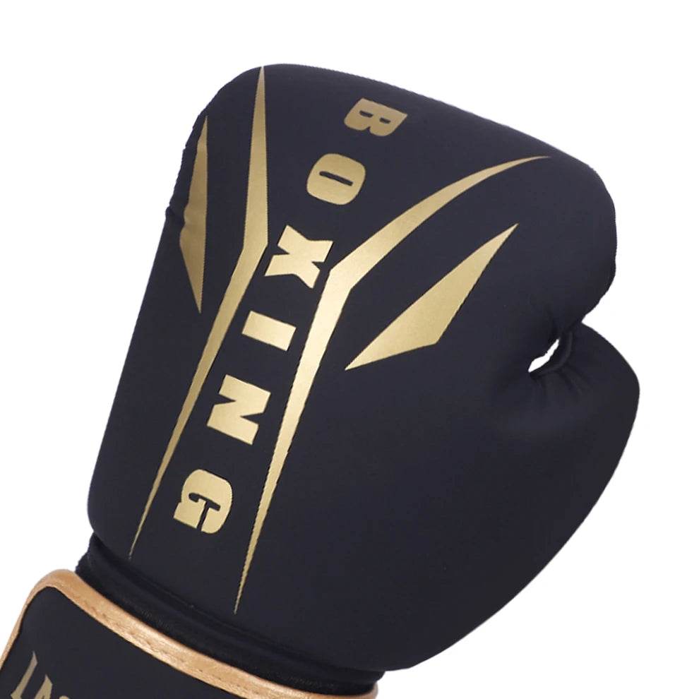 Premium PU Leather Boxing Gloves Breathable Unisex Training - ToylandEU