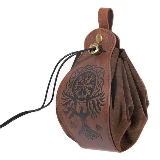  Premium PU Leather Dice Bag with Celtic Designs - NoEnName -  ToylandEU™