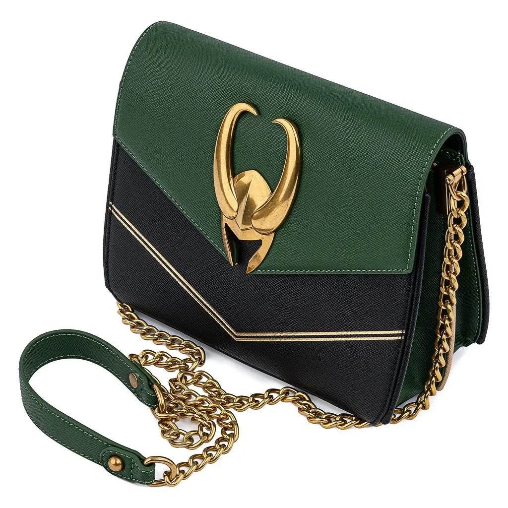 Premium PU Leather Loki Themed Shoulder Bag For Women Cosplay Travel Daypack Outdoor Companion - ToylandEU