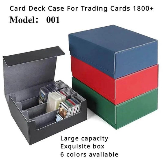  Premium PU Leather Storage Box for 1800 Trading Cards -  ToylandEU™