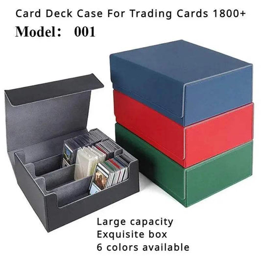  Premium PU Leather Storage Box for 1800 Trading Cards -  ToylandEU™