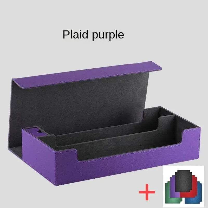 Premium PU Leather Storage Box for 1800 Trading Cards with Magnetic Closure for Magic Gathering Enthusiasts - ToylandEU