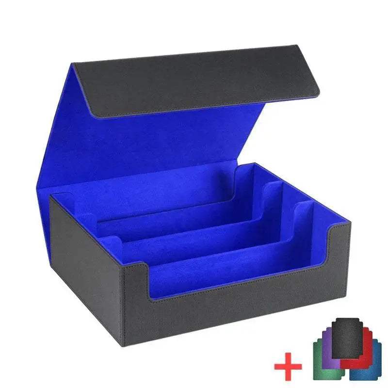 Premium PU Leather Storage Box for 1800 Trading Cards with Magnetic Closure for Magic Gathering Enthusiasts - ToylandEU