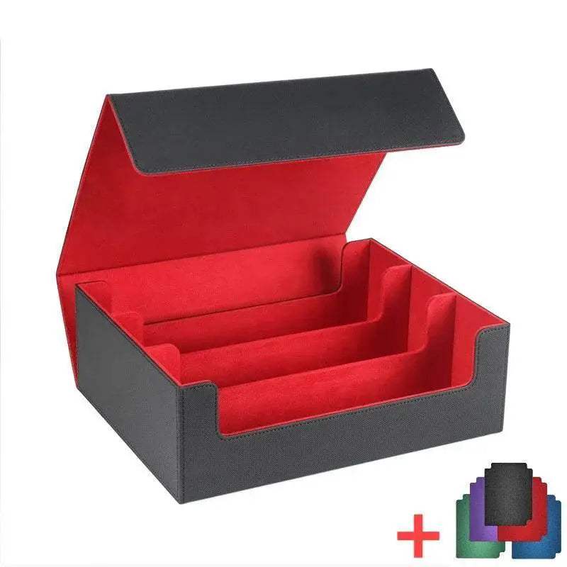 Premium PU Leather Storage Box for 1800 Trading Cards with Magnetic Closure for Magic Gathering Enthusiasts - ToylandEU