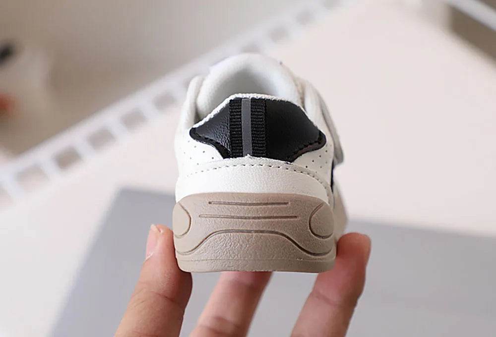 Premium PU Leather Toddler Shoes Soft Sole Ergonomic First Walkers For Babies 0 To 1 Year Unisex Sneakers - ToylandEU