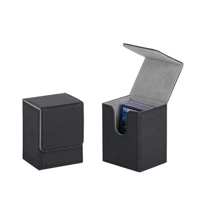 Premium PU Leather Trading Card Deck Box with Magnetic Closure for Collectors and Gamers - ToylandEU