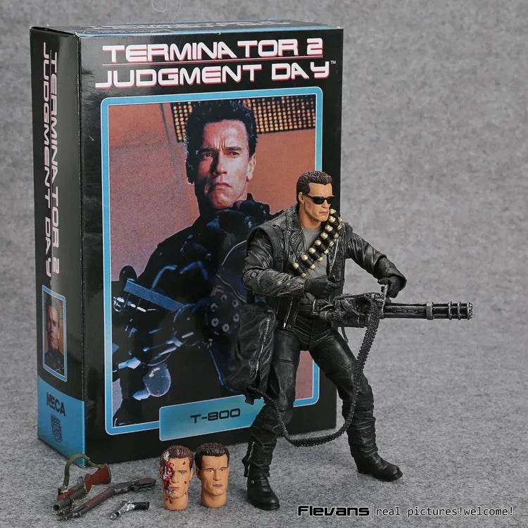 Premium PVC Action Figure Collectible of T-800 from Terminator 2 for Fans and Collectors - ToylandEU