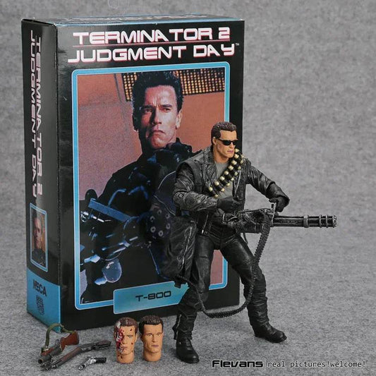 Premium PVC Action Figure Collectible of T-800 from Terminator 2 for Fans and Collectors - ToylandEU