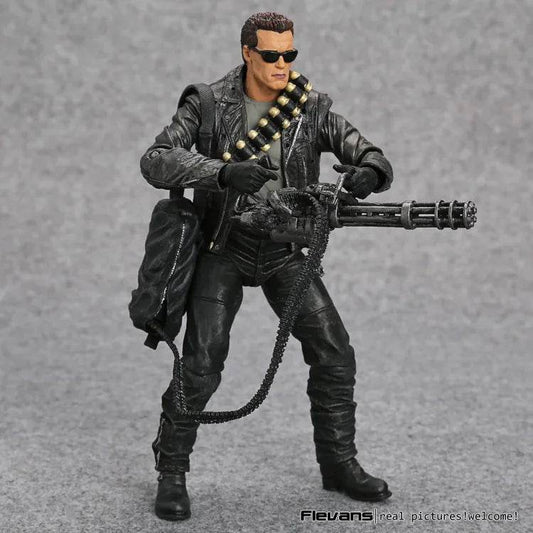 Premium PVC Action Figure Collectible of T-800 from Terminator 2 for Fans and Collectors - ToylandEU