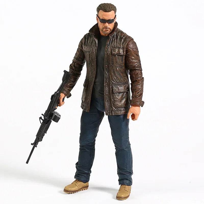 Premium PVC Action Figure Collectible of T-800 from Terminator 2 for Fans and Collectors - ToylandEU