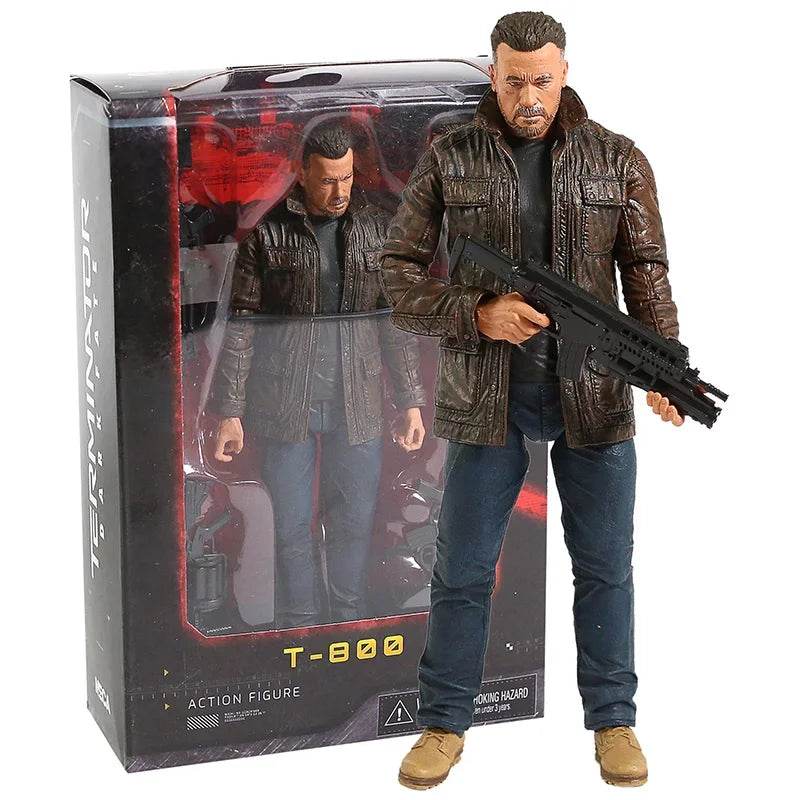 Premium PVC Action Figure Collectible of T-800 from Terminator 2 for Fans and Collectors - ToylandEU