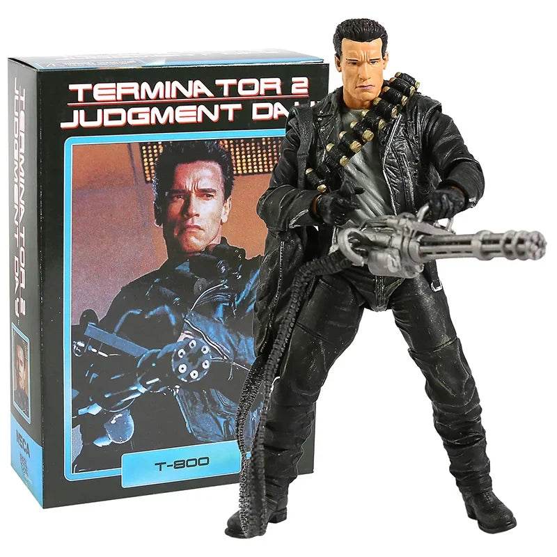 Premium PVC Action Figure Collectible of T-800 from Terminator 2 for Fans and Collectors - ToylandEU