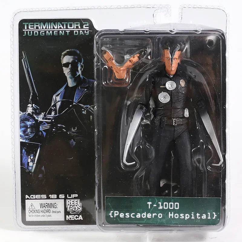 Premium PVC Action Figure Collectible of T-800 from Terminator 2 for Fans and Collectors - ToylandEU