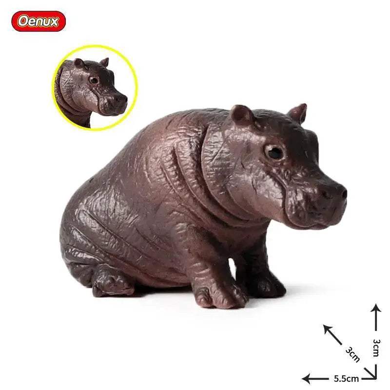 Premium PVC Wild Animal Model Set Lifelike Figures For Kids - ToylandEU