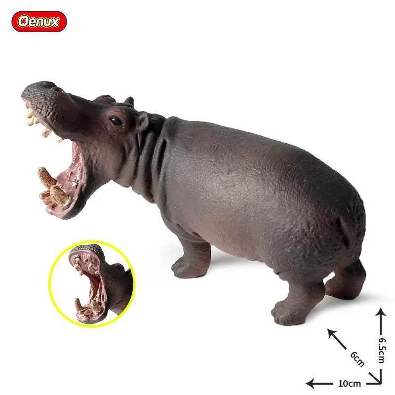 Premium PVC Wild Animal Model Set Lifelike Figures For Kids - ToylandEU