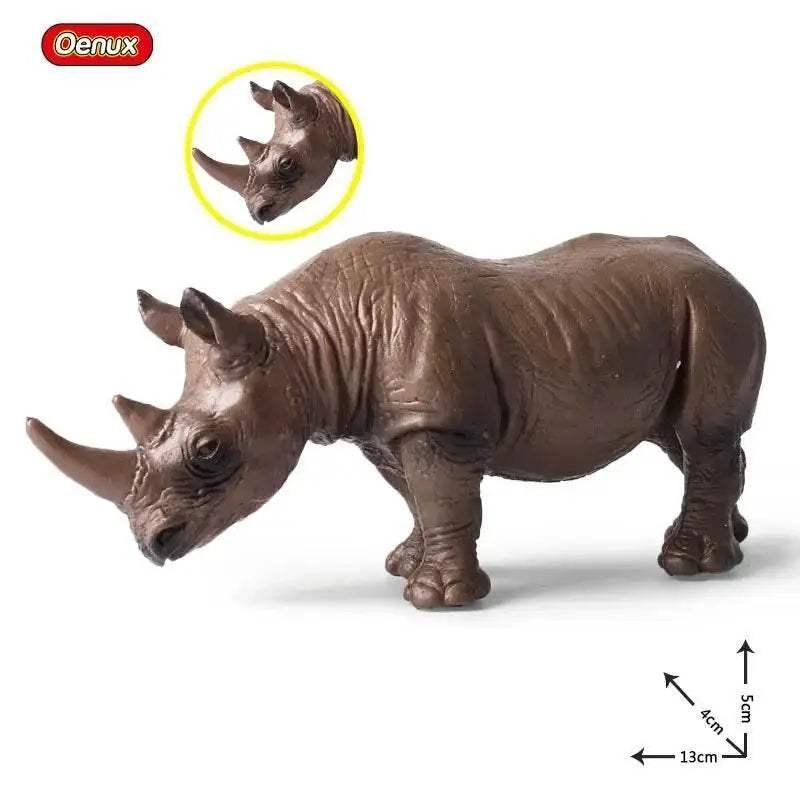Premium PVC Wild Animal Model Set Lifelike Figures For Kids - ToylandEU