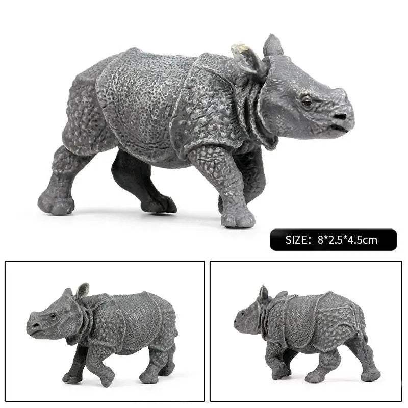 Premium PVC Wild Animal Model Set Lifelike Figures For Kids - ToylandEU