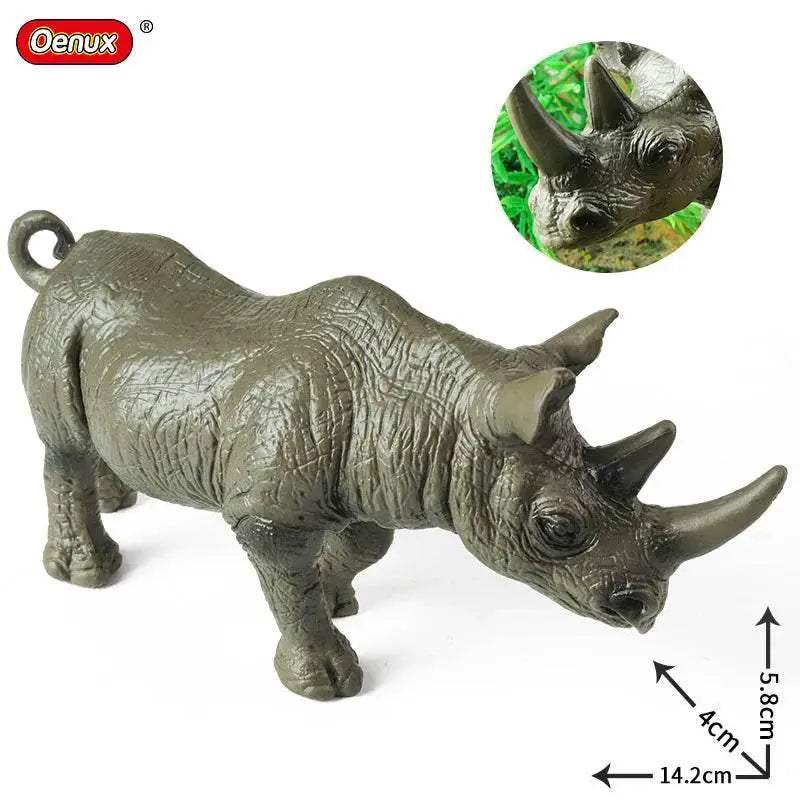 Premium PVC Wild Animal Model Set Lifelike Figures For Kids - ToylandEU