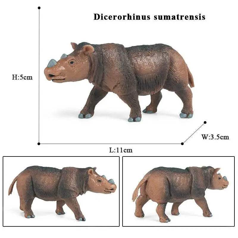 Premium PVC Wild Animal Model Set Lifelike Figures For Kids - ToylandEU